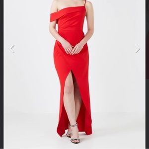 Gorgeous red gown